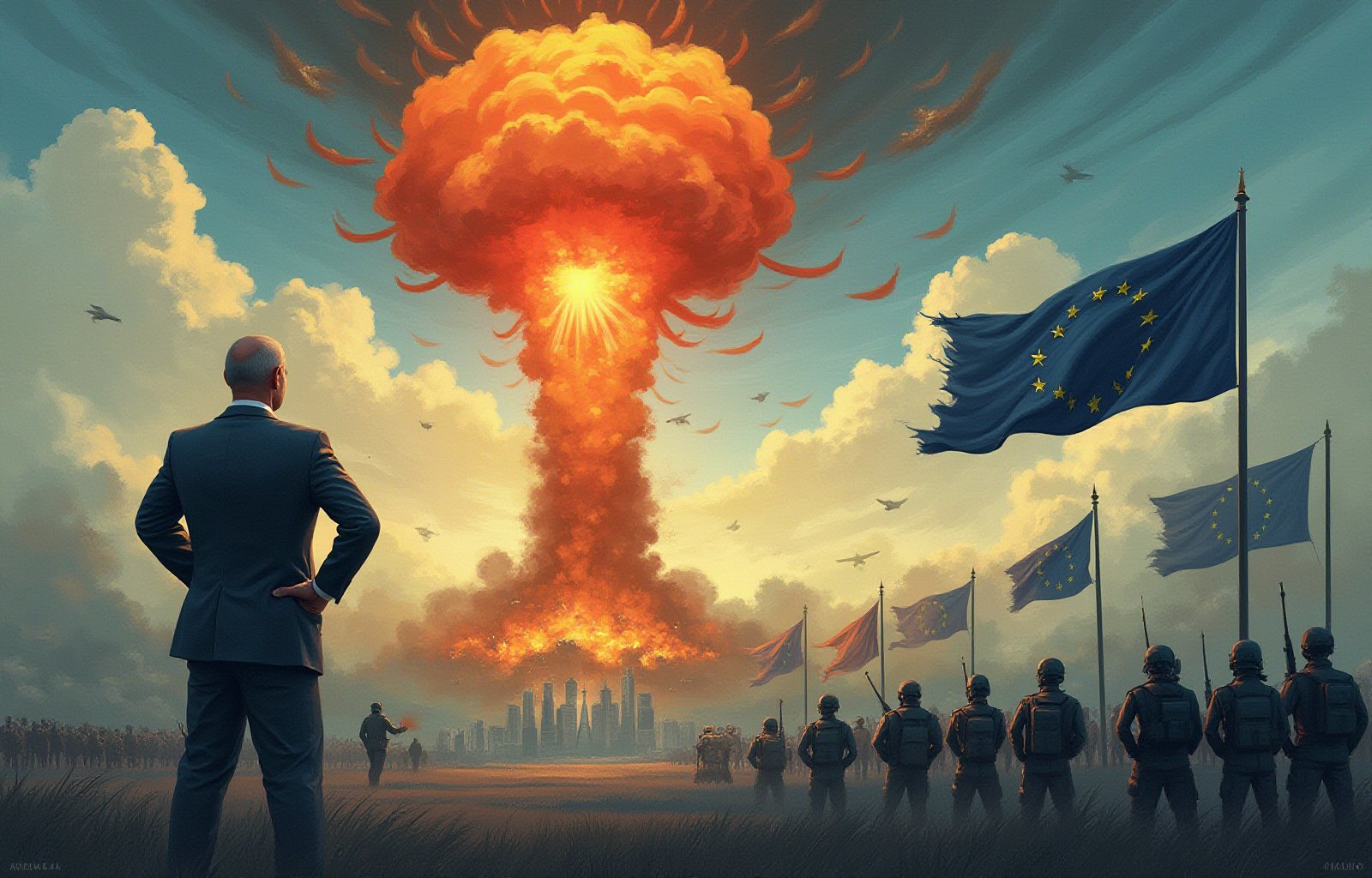 La UE condena el descabellado llamamiento nuclear de Putin